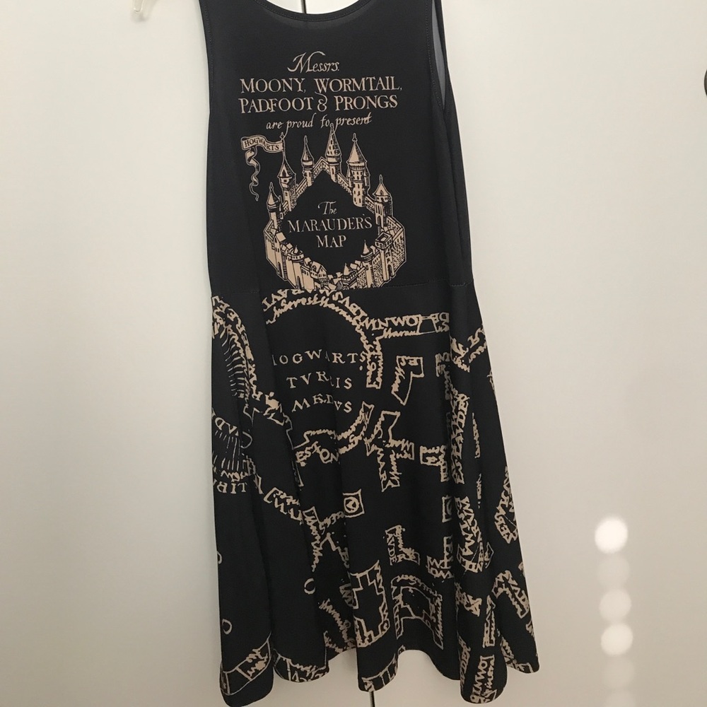 Harry Potter Marauder’s Map A-Line Dress